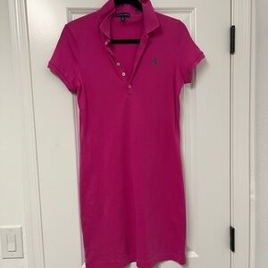 Ralph Lauren Fuchsia Polo Dress